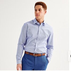 Men's Apt. 9° Stretch Slim Fit Dress Shirt 15, 32-33